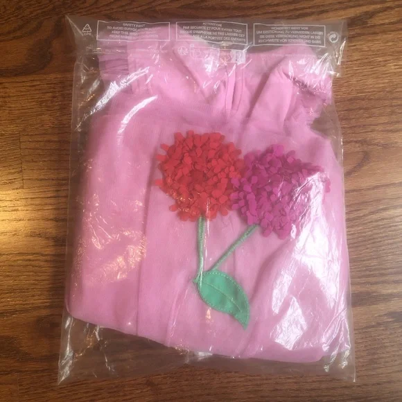 NEW Mini Boden Jersey Tulle Cherry Appliqué Dress 2-3 Years - Picture 6 of 9